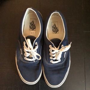 Navy blue good condition men’s vans size 10